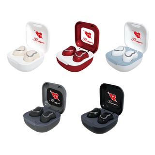 ❥READY STOCK❥ Black technology TWS heart-shaped wireless Bluetooth headset Sports mini semi-in-ear Bluetooth 5.1 game Bluetooth headset holiday gift