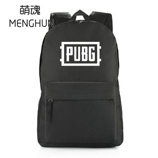 [en Stock] juego PUBG concepto mochila negro nylon juego fans bolsa de la escuela bolsa estudiante mochila PUBG mochilas