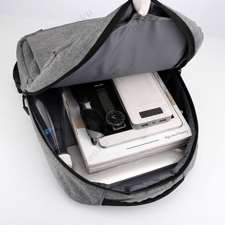 [CZK] mochila multifuncional para portátil de carga USB de viaje Unisex 15 pulgadas debajo de la bolsa de los hombres hombre mochila bolsa galas (9)