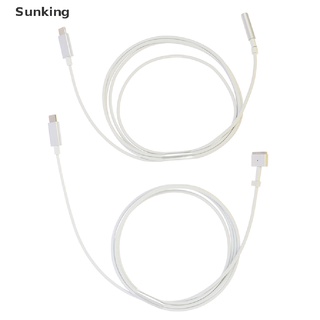 [Sunking] USB Type-C Om Magnetische 1 2 T-Tip L Cargador Kabel Voor Para Mac Book Air