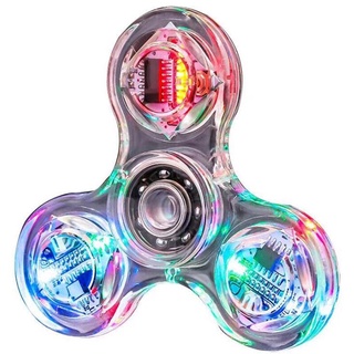 Luz LED Luminosa Spinner Mano Superior Spinners Brillan En La Oscura EDC Figet Spiner