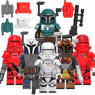 Star Wars Mandalorian Troopers Lego Minifigure Bloques De Construcción KT1045