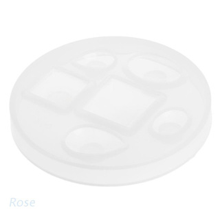 Drops Rose DIY molde de silicona colgante gotas para hacer joyas colgante de resina molde de fundición artesanal