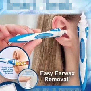 Limpiador de oídos inteligente giratorio suave espiral limpiador prevenir Ear-pick herramientas de limpieza