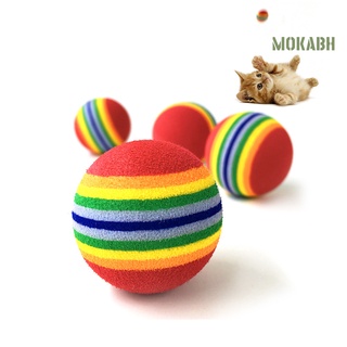 MOKA™ Funny Pet Dog Puppy Rainbow Striped Chewing Interactive Teething Toy