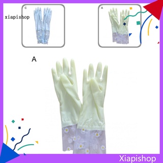 xps guantes transpirables para el hogar, puño largo, guantes de trabajo doméstico, conveniencia para la cocina