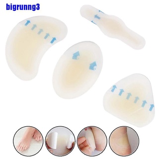 [bigr] 2 piezas para el cuidado de los pies de la piel hidrocoloide alivio de yeso Blister parche talón Protector Gig