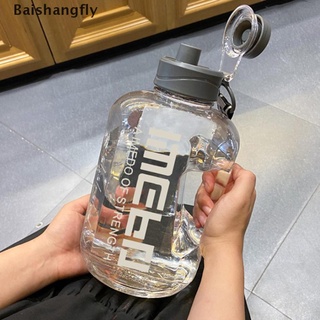 [bsf] botella de agua deportiva super gran capacidad 2200 ml taza de agua a prueba de fugas [baishangfly]