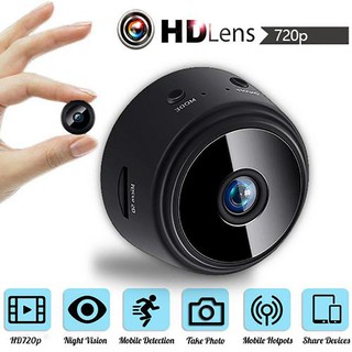 A9 720P Wifi Mini cámara, Wifi Ip cámara de seguridad para el hogar, cámara de vigilancia inalámbrica de visión nocturna, Monitor remoto de aplicación de maquillaje (8)
