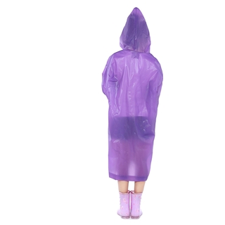 Lo:e~impermeable para niños Unisex impermeable Poncho de lluvia de manga larga con capucha (7)