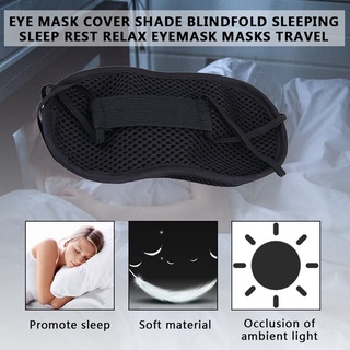 King Eye máscara cubierta sombra venda de ojos dormir descanso Relax máscaras de ojos de viaje