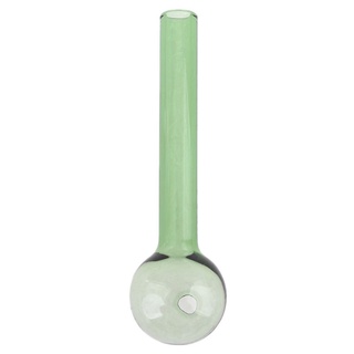 portátil colorido cabeza redonda borosilicato tubo de vidrio tubo de paja tuberías de regalo para jugo de leche bebida bebida (9)