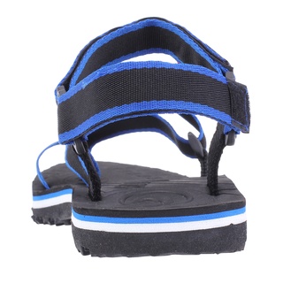 Sandalias de senderismo correa zapatillas de montaña hombres RJJ 1148 negro azul Material correas suela de goma presente fuerte (4)
