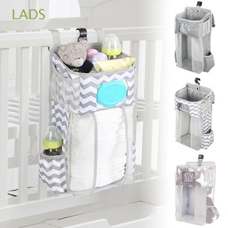 LADS New Crib Bed Diaper Pocket Breathable Bedding Nursing Hanging Storage Bag Portable Nappy Bag Durable Multi-function Nappy Organizer Pocket