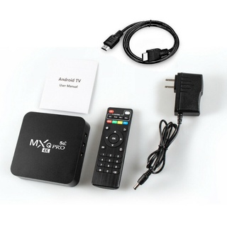 mxq pro tv box smart 4k 5g 2gb/16gb wifi android 10.1 tv box google youtube netflix