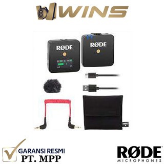 Rode Wireless GO - micrófono inalámbrico Digital compacto (1 año de garantía)