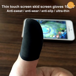 10pzas guantes para celular pantalla táctil a prueba de sudor para juegos/celular