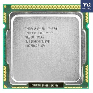 intel Core 2 i7-870 intel i7 870 i7 procesador Quad Core 2.93GHz 95W LGA 1156 8M caché de escritorio de la CPU de garantía 1 año