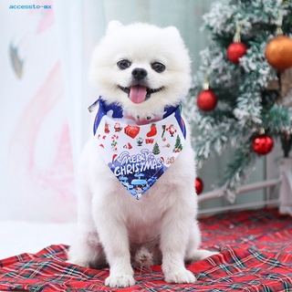 accessto pañuelo de mascota de larga duración para perros de dibujos animados babero bufanda de aseo para perros pequeños medianos grandes