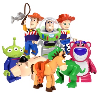 Toy Story Minifigures Buzz Lightyear Bulleye Early Learning Bloques De Construcción Juguete