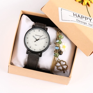 Reloj de las mujeresinsEstilo coreano Simple Temperamental reloj femenino estudiante Mori estilo chica reloj Retro romano de mujerChristmas gift