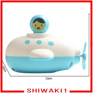 [SHIWAKI1] Lindos juguetes de simulación submarino juguete de baño juguetes de reloj flotante piscina juguetes