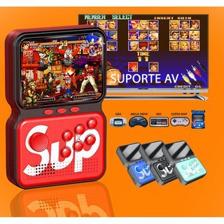 Mini Videojuego Portátil 900 Juegos M3 Retro Nes Gba Sup Nintendo Emulador + Tarjeta Sd stonel.br