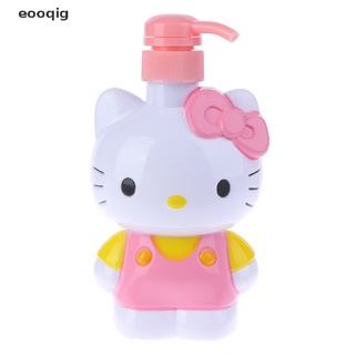 eooqig hello kitty gel de ducha prensa botella de gel de ducha recargable botellas de almacenamiento de baño mx