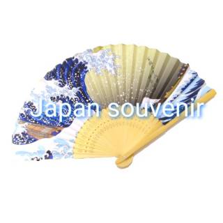 Recuerdos japoneses de los recuerdos del país japonés, ventilador plegable, ventilador de mano