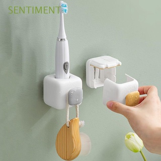 SENTIMENT Universal Cepillo de dientes eléctrico Estante Montaje en pared Porta cepillo de dientes|Cuarto de baño Base Accesorios Pararse/Multicolor