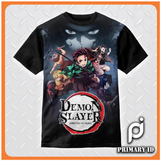 Demon Slayer Kimetsu No Yaiba Logo camiseta para niños
