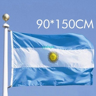 YGO Argentina Flag 3'x5' Banner Grommets Fade Resistant Quality Premium Quality (1)