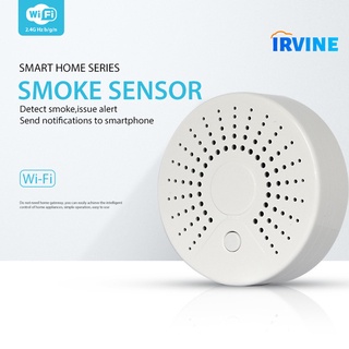 [IRVN SMHL] inteligente WiFi Detector de humo Sensor de automatización del hogar sistema de alarma de movimiento
