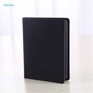 dignity All Black Paper Blank Inner Page Portable Small Pocket Notebook Sketchbook Stationery Gift Hardcover Notepad A5 A6 SIZE