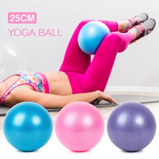 Mini pelota de yoga Pilates de 25 cm/pelota de ejercicio Fitness para entrenamiento Fitness (1)