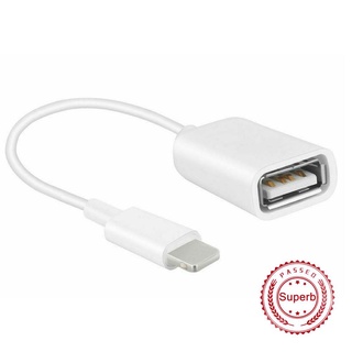 OTG Lightning a USB conector de cámara Cable adaptador para iPhone E6A0