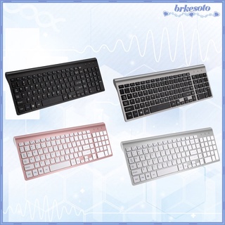 escritorio delgado 2.4g teclado inalámbrico silencioso para pc portátil teclado numérico