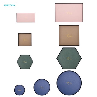 ANASTASIA Dice Tray Hexagon/Rectangle/Round/Square Dice Rolling Tray Holder Storage Box