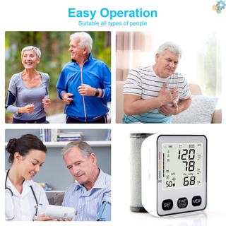 Monitor De presión Sanguínea Digital Lcd Medidor De medición De sangre (5)