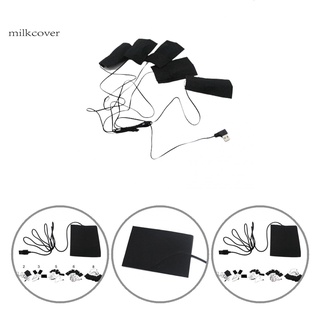 [cobertura de leche] no deformación calentador eléctrico almohadilla a prueba de golpes ropa calentador almohadilla mantener caliente al aire libre suministro