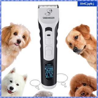 [Ready Stock] Electric Dog Clippers, Professional 5-Speed Grooming Clipper, USB Rechargeable Cordless Pets Hair Clippers Grooming