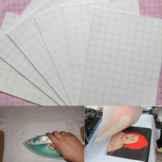 5 Sheets New A4 Size Inkjet Heat Iron On Transfer Paper For Light Color Fabrics ☆JfSmartJoy