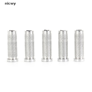 nicwy 50 piezas de inserción de aluminio en diámetro iner de 6,2 mm eje de flechas de carbono para caza mx