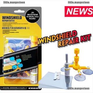 [Mango] Kits de reparación de parabrisas DIY herramientas de reparación de ventanas de coche, cristal, arañazos, grietas, restauración