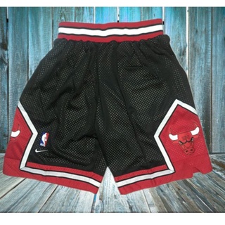 shorts de la nba chicago bulls pantalones cortos deportivos negro baloncesto (1)