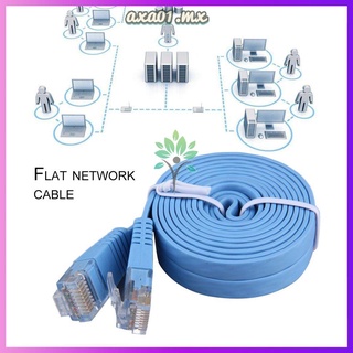 prometion 2m longitud plana retícula rj45 cat6 8p8c ethernet parche cable de red portátil lan cable duradero hogar parvicostellae