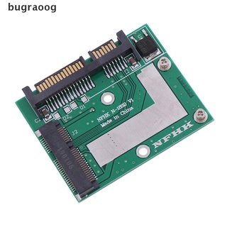 bugraoog msata ssd a 2.5" sata 6.0gps adaptador convertidor tarjeta módulo placa mini pcie ssd mx