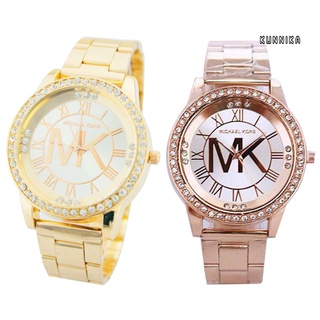 kunnika Michael Kors - reloj de pulsera de cuarzo analógico con correa de acero para mujer Ladies watch fashion watch
