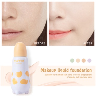 imprimación de poros suavizantes ligero maquillaje base hidratante corrector fundación para mujeres niñas