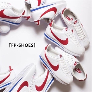 『FP•Shoes』 clásico NIKE CORTEZ blanco rojo Forrest Gump deportes Casual zapatos para correr 749571-154 807471-103
